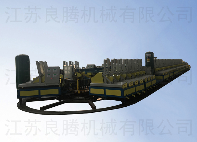 100工位全自動(dòng)發(fā)泡抹泥板環(huán)形流水線